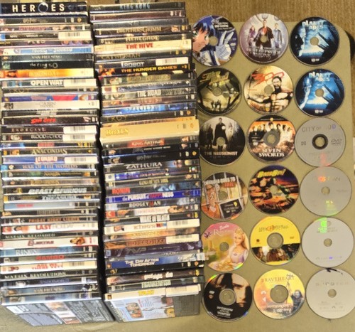 Bulk dvd lot movies action - 94,