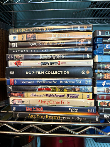 Dvd movie lot mixed assorted - movie,