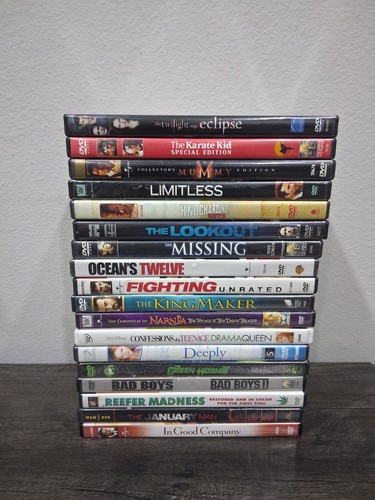 Movie dvd lot action - -,